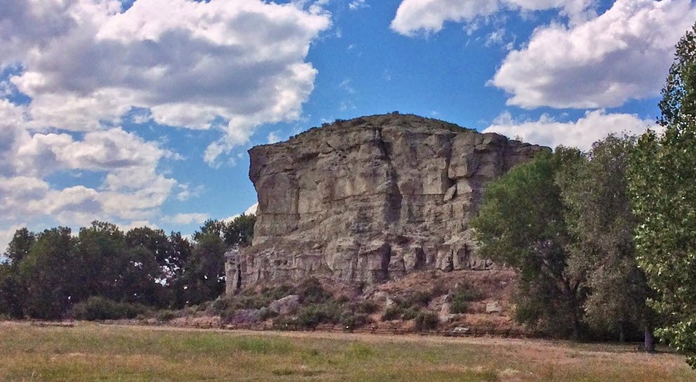 Pompeys Pillar, Montana, USA